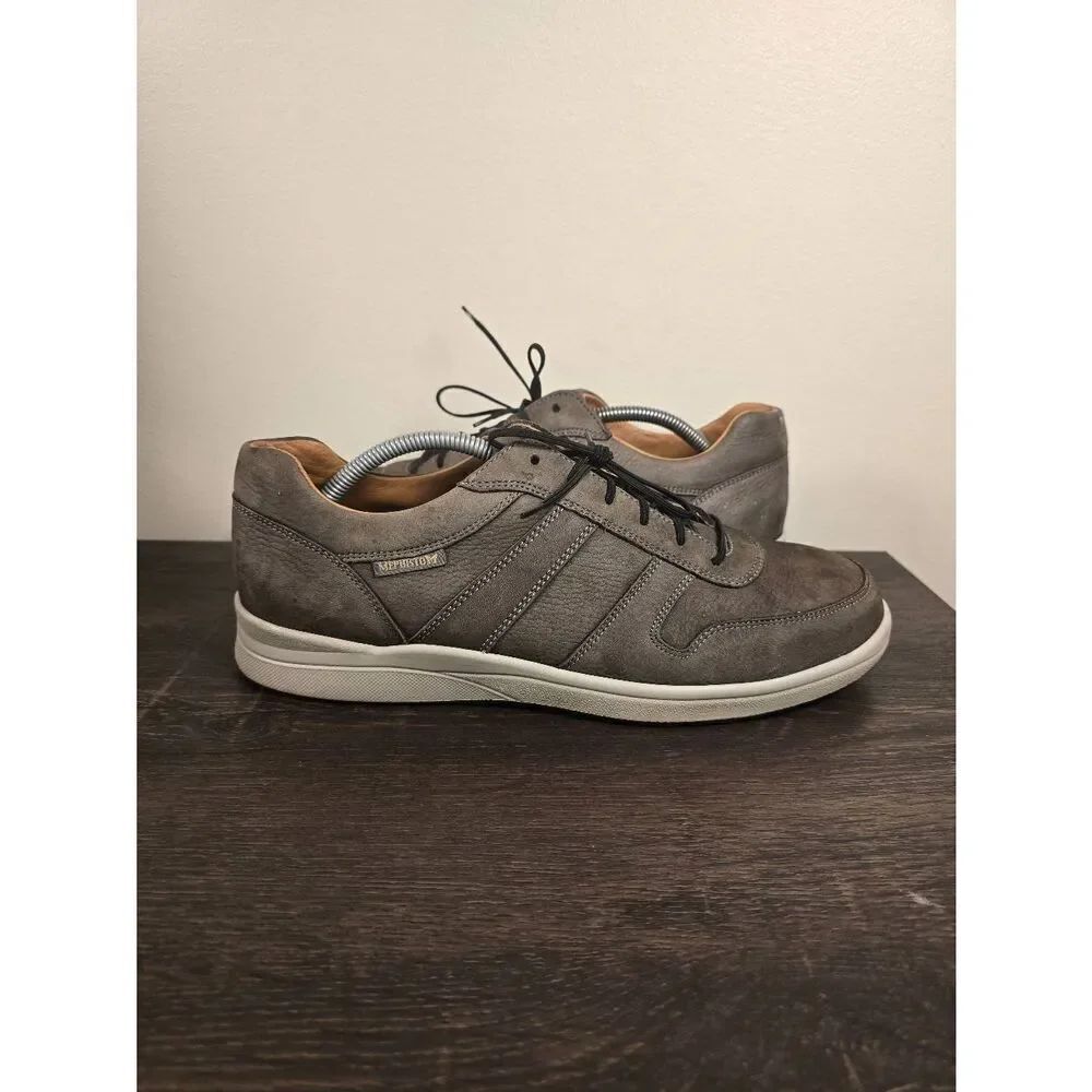 Mephisto Rebeca Perf- 6905 Light Grey Bucksoft Women's Shoes Size 10.5